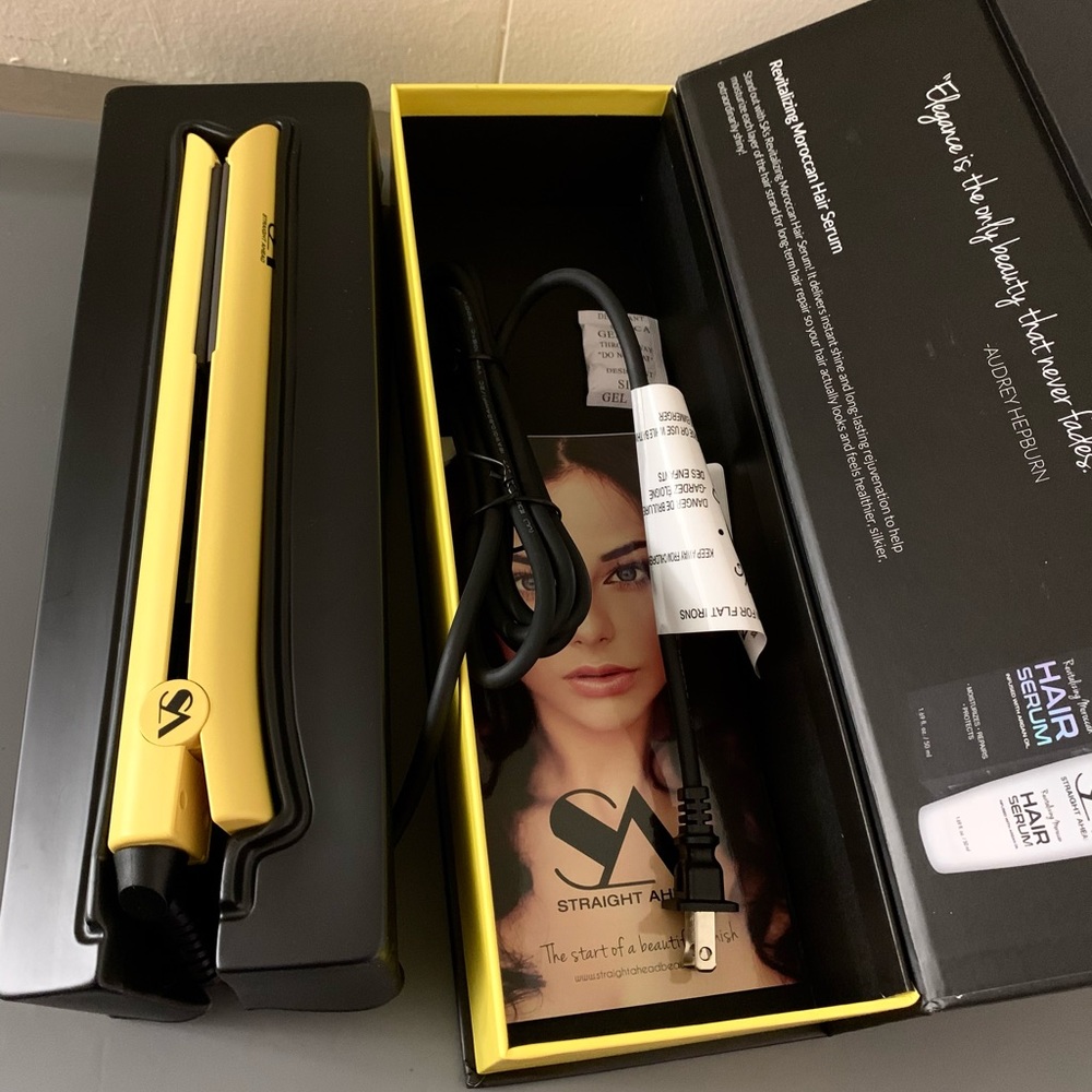 Straight Ahead Flat Iron Silver Collection